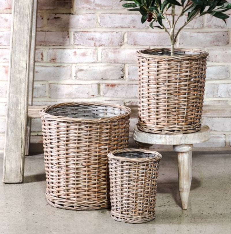 Grey Willow Basket