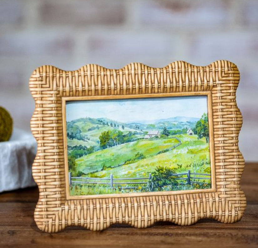 *INNER* 6 X 4 Natural Weave Landscape Art