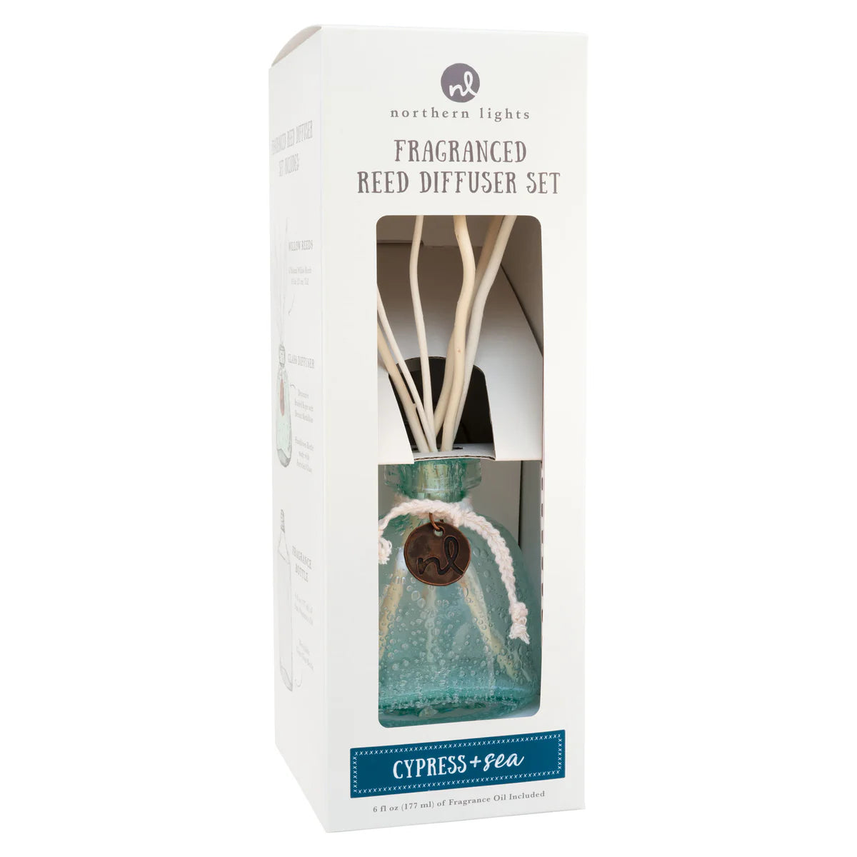 Windward Reed Diffuser: Cypress & Sea