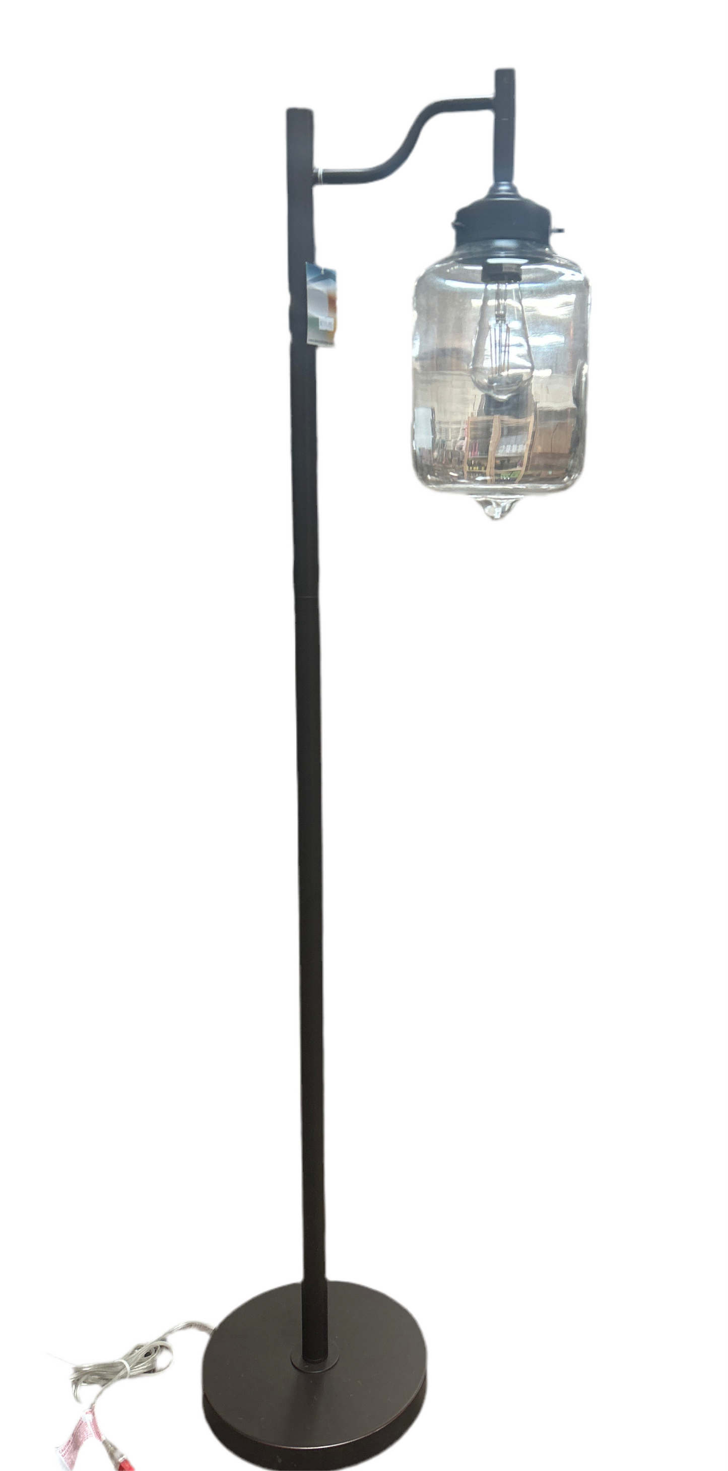 Kenroy Home Floor Lamp Glass - Oil Rubbed Bronze