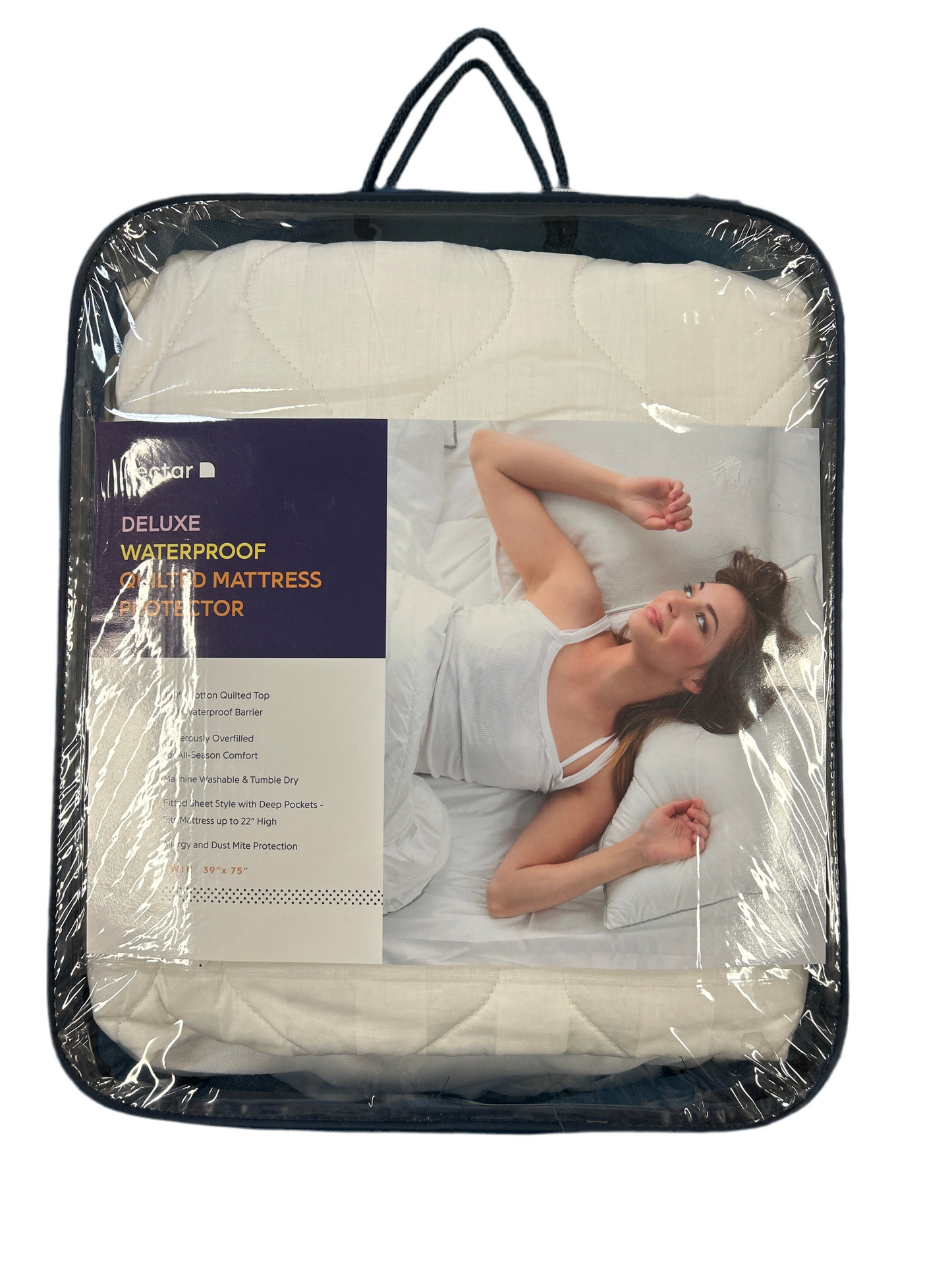 Nectar Deluxe Waterproof Quilted Mattress Protector - Twin
