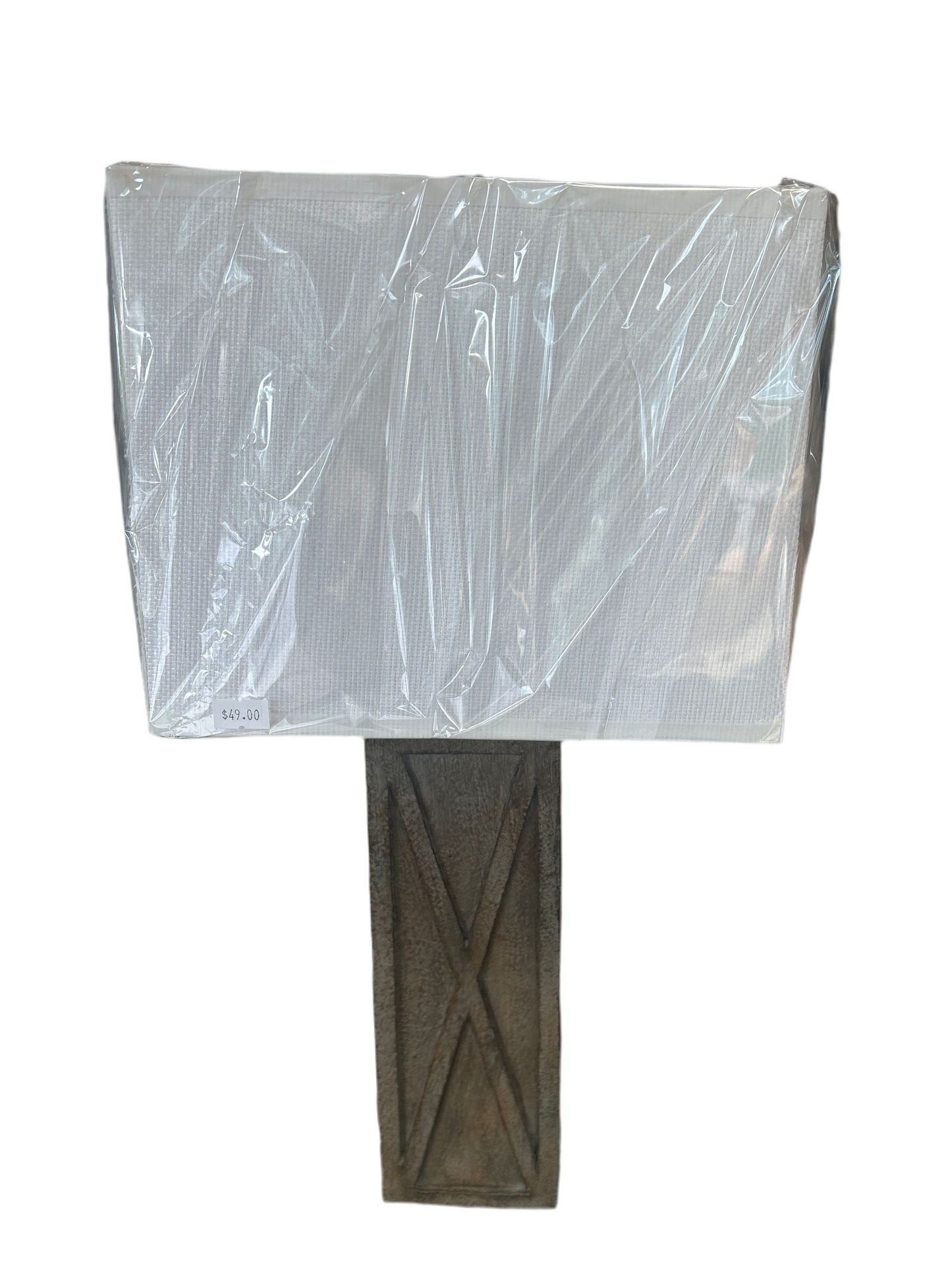 Small Rustic Barn Lamp / Shade