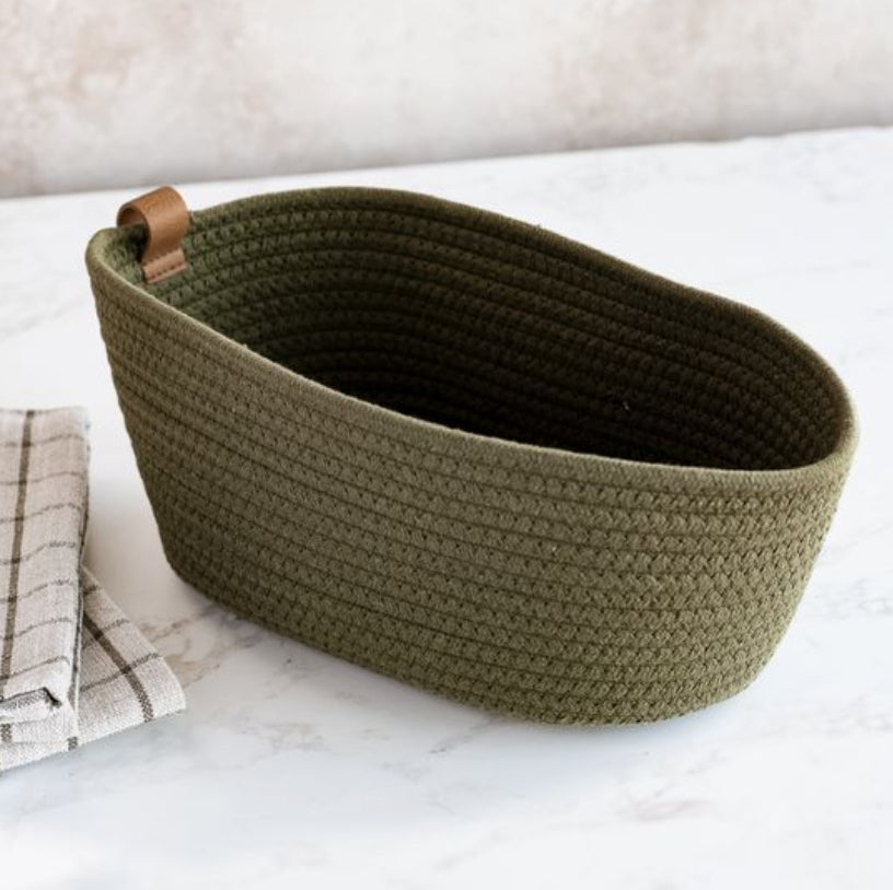 12.5" X 8.5" Large Olive Basket