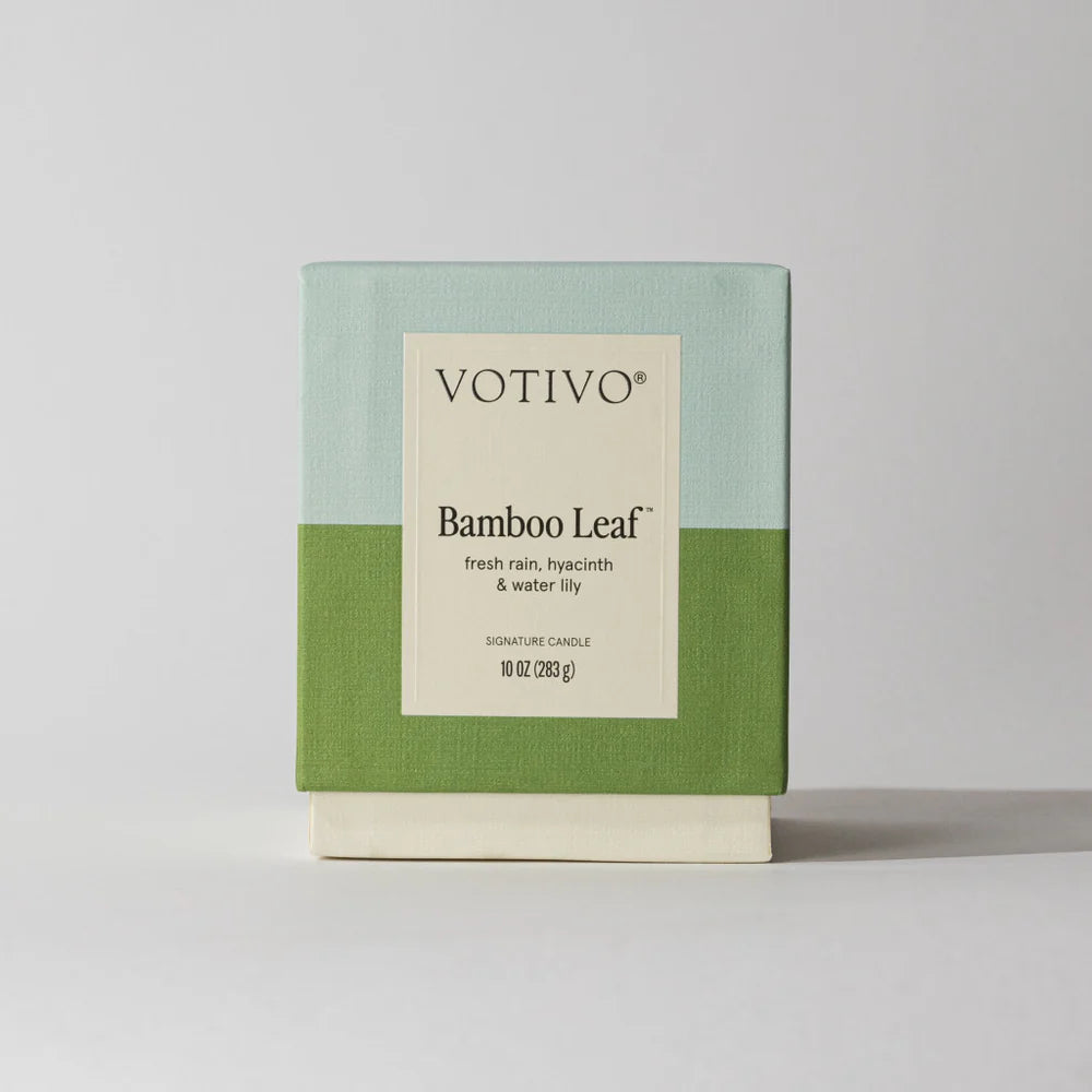 Votivo Bamboo Leaf 10 oz. Signature Candle