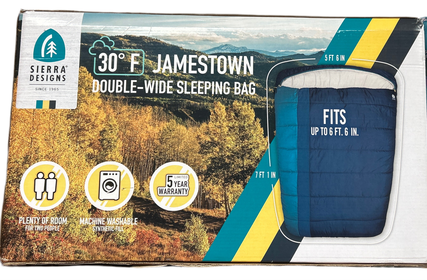 Jamestown Double Wide Sleeping Bags