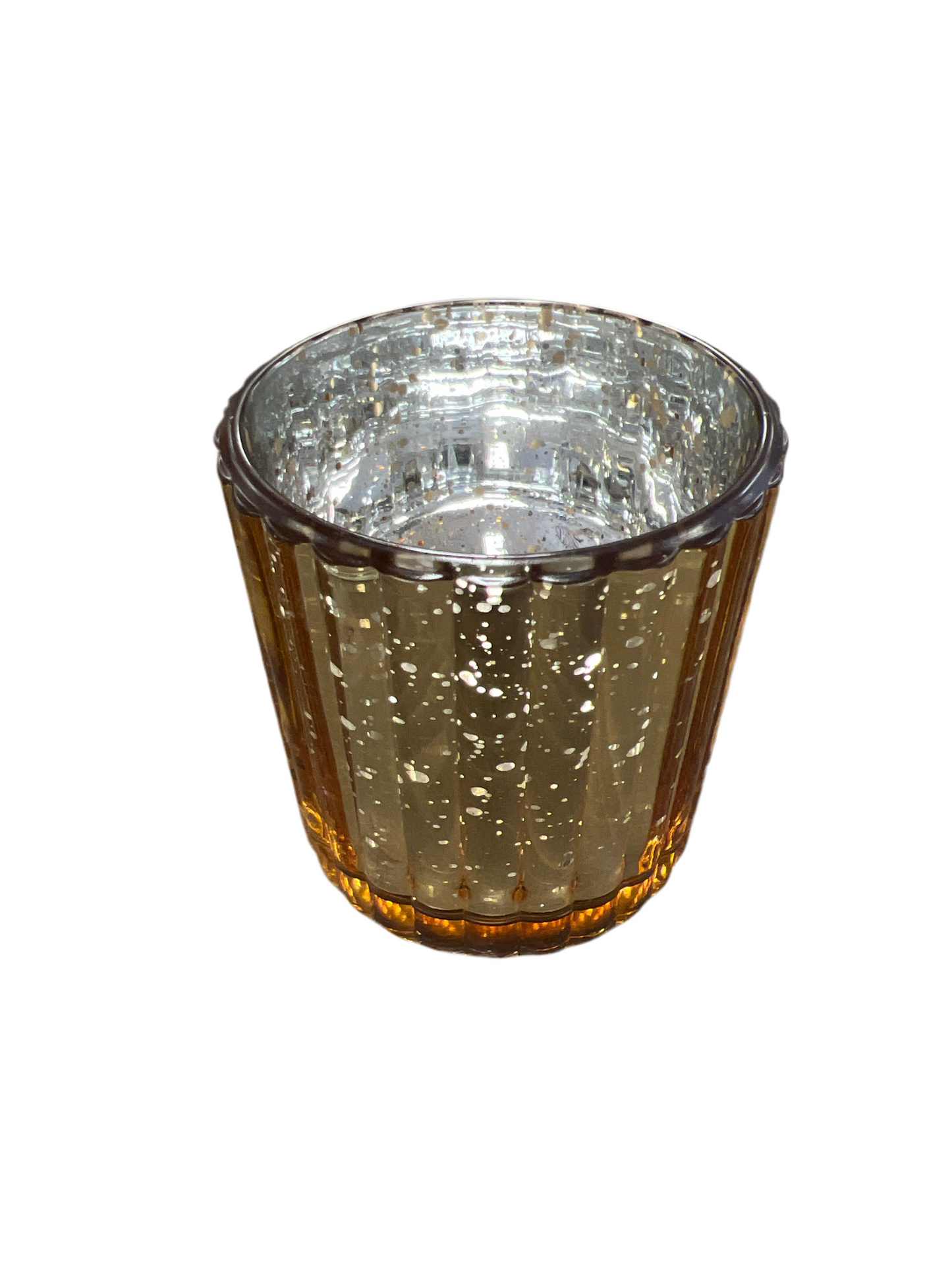 Gold Votive Candle Holder