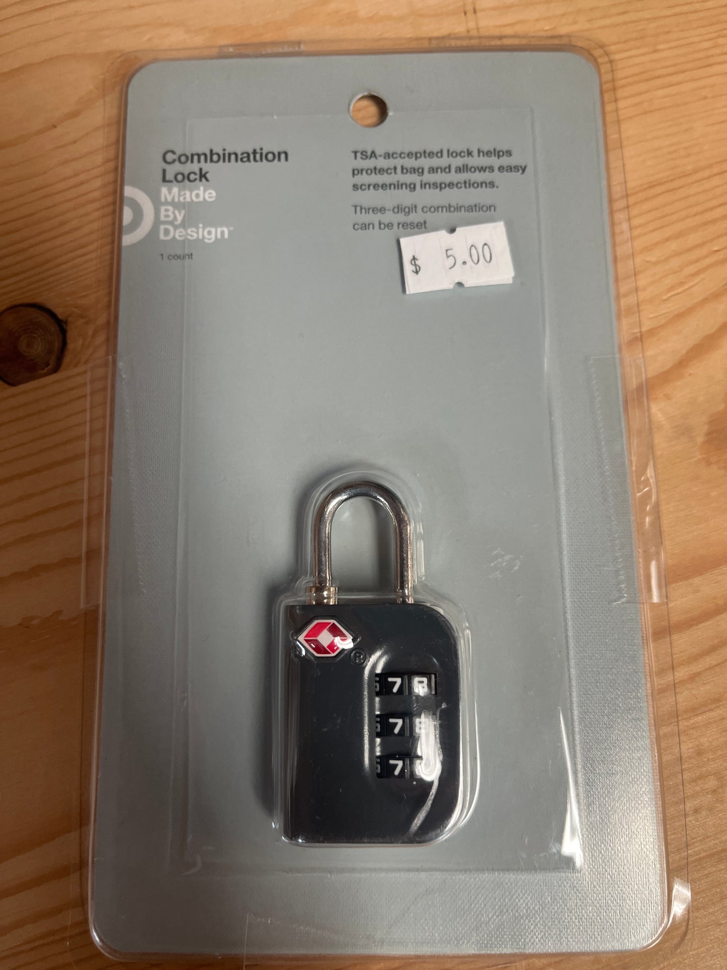 Combination Travel Lock