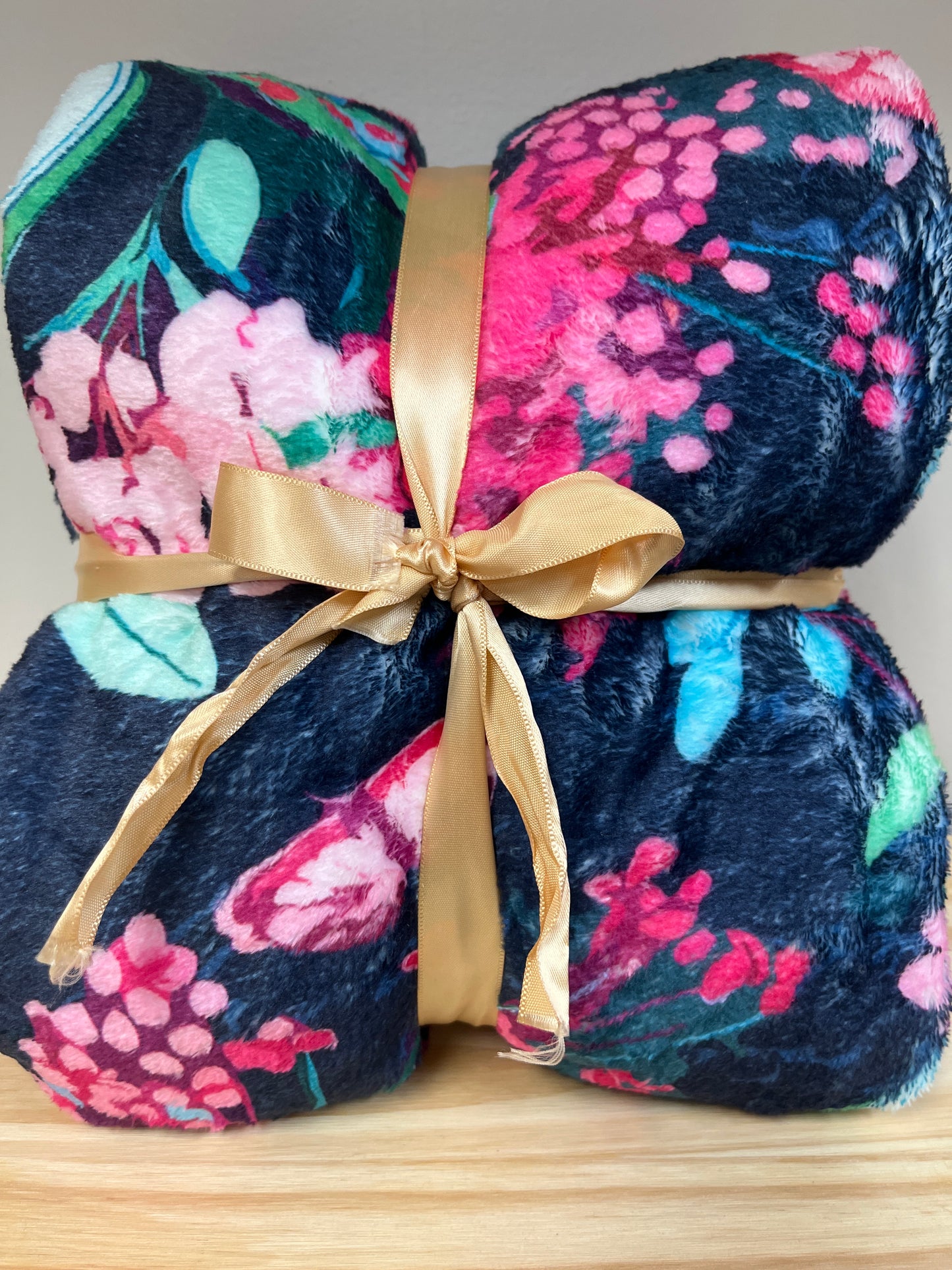 Flower Print Throw Blanket - Bridgerton