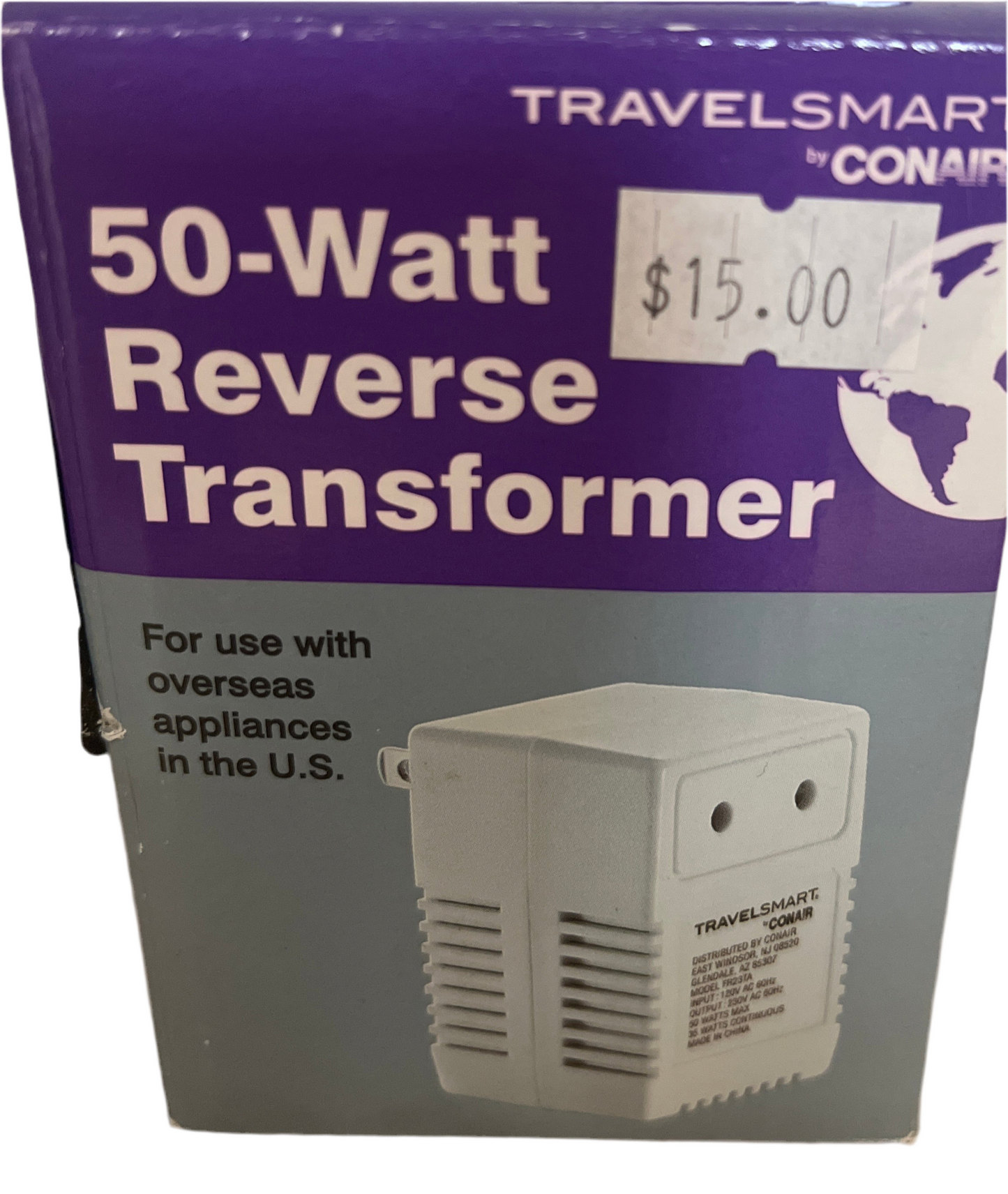 50-Watt Reverse Transformer - TravelSmart