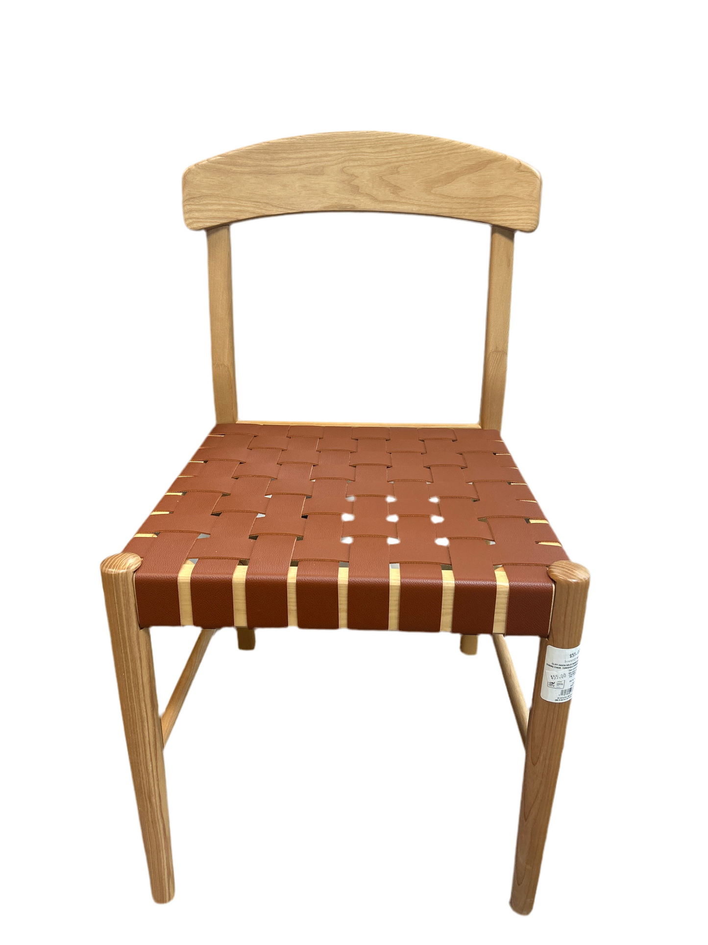 Opalhouse Wood and Leather Chair