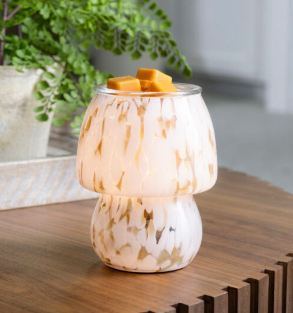 Art Glass Lamp Vintage Bulb Illumination Fragrance Warmer