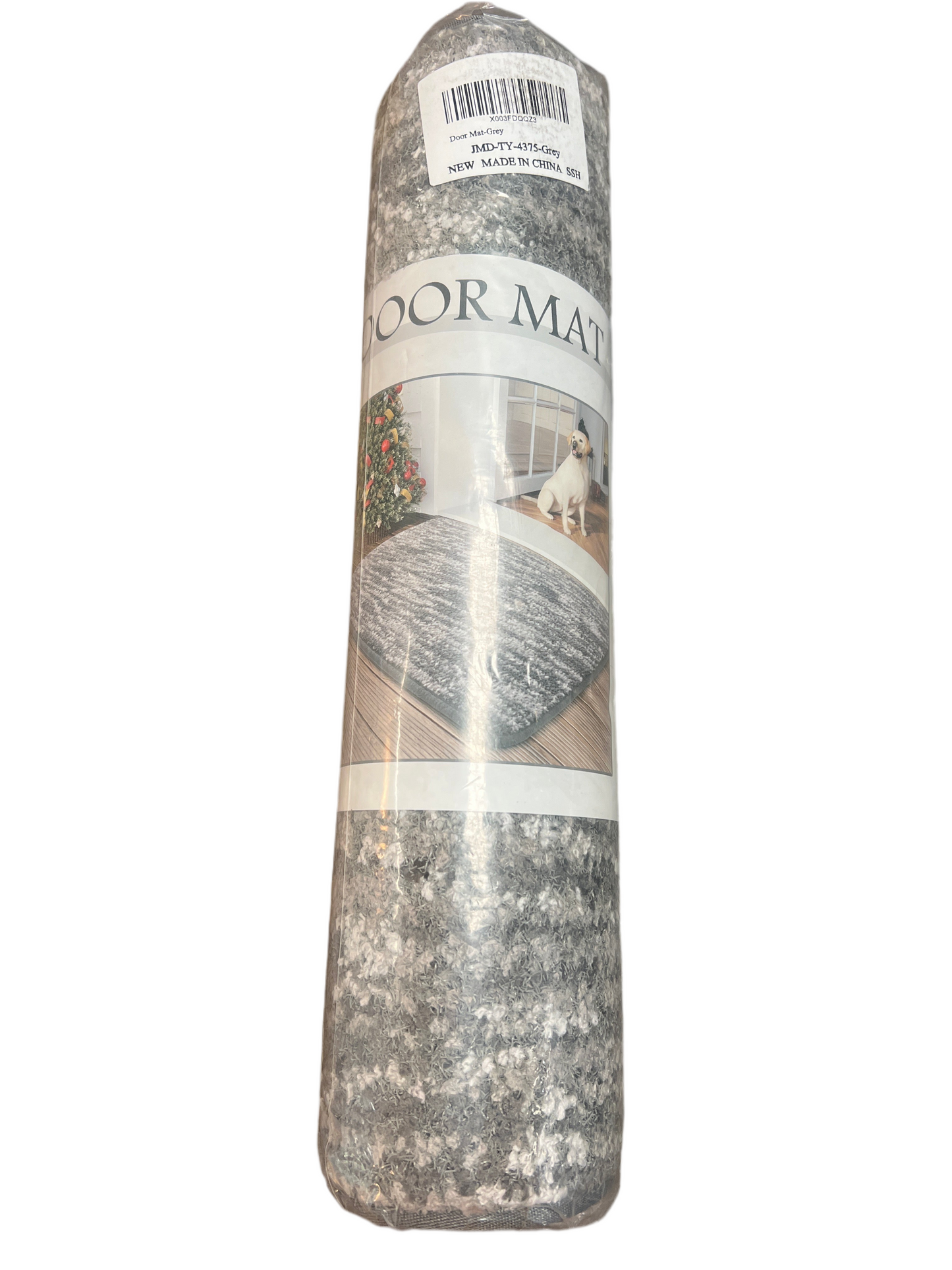 Pet Doormat Grey Stripe