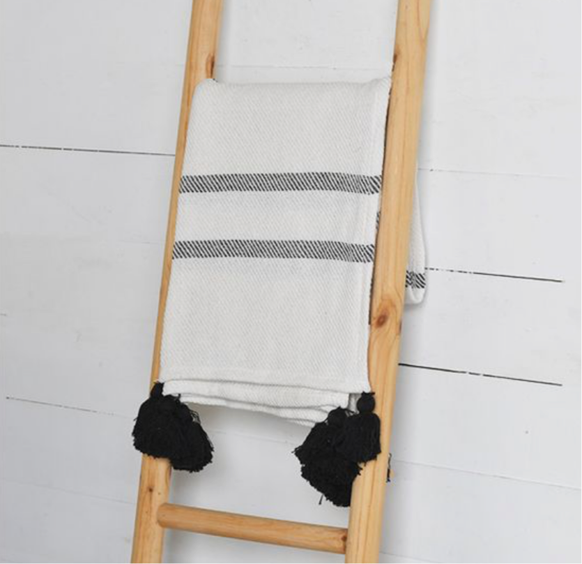 50" X 60" Skinny Stripe Throw