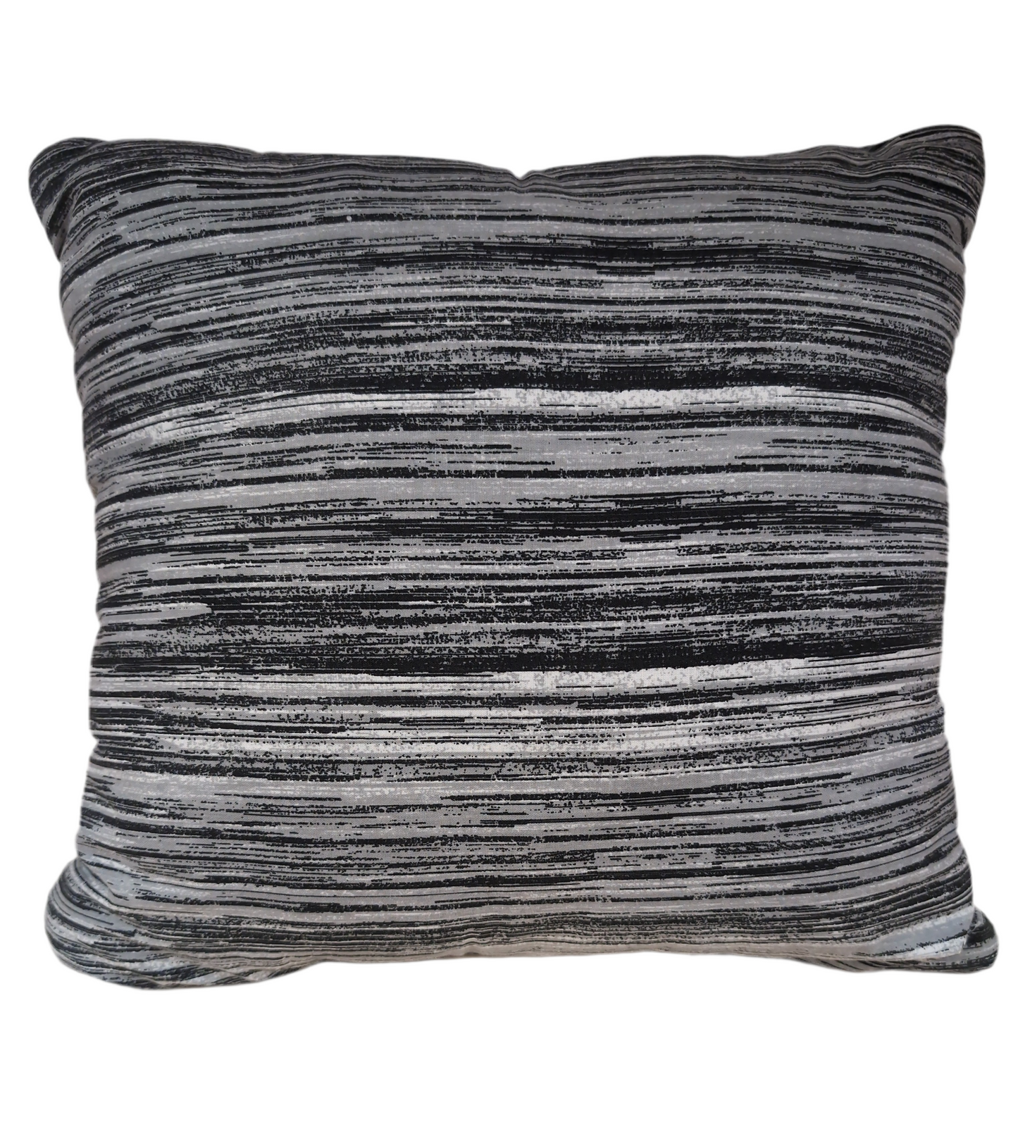 Black & White Striped Throw Pillow
