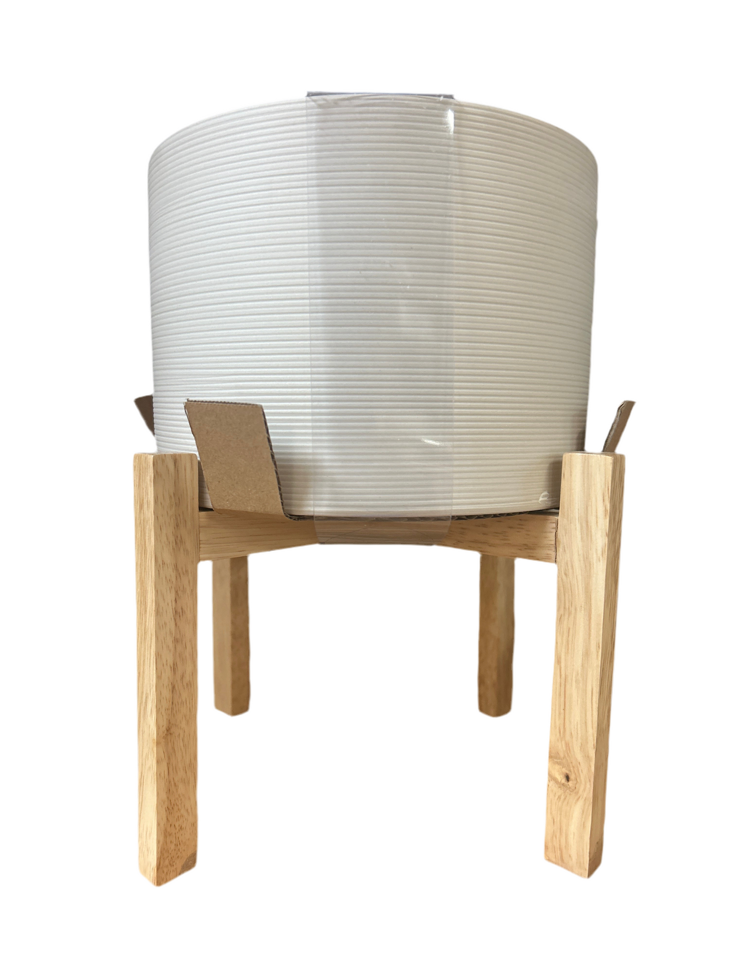 Threshold Planter with Wood Base