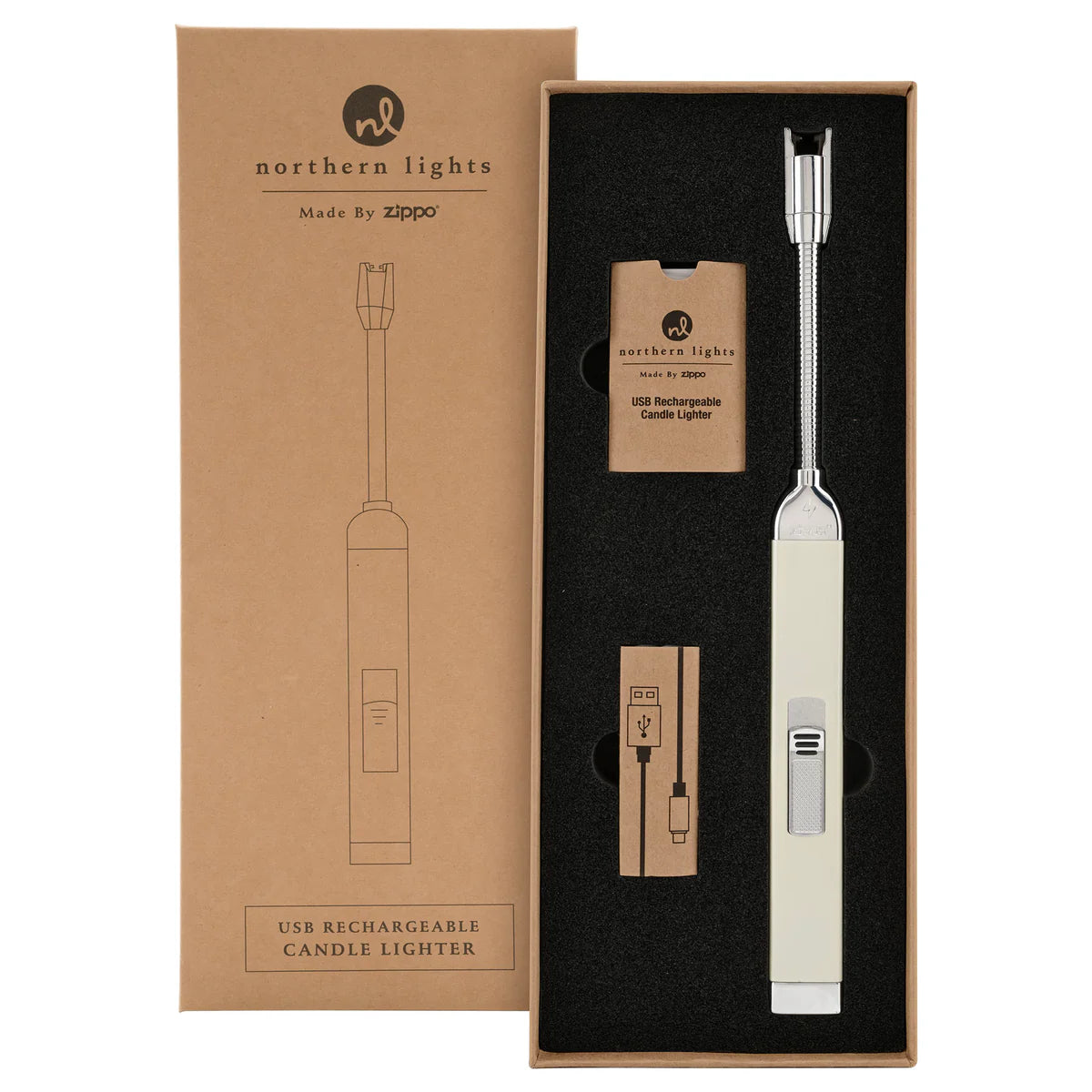 Rechargeable Candle Lighter - Champagne