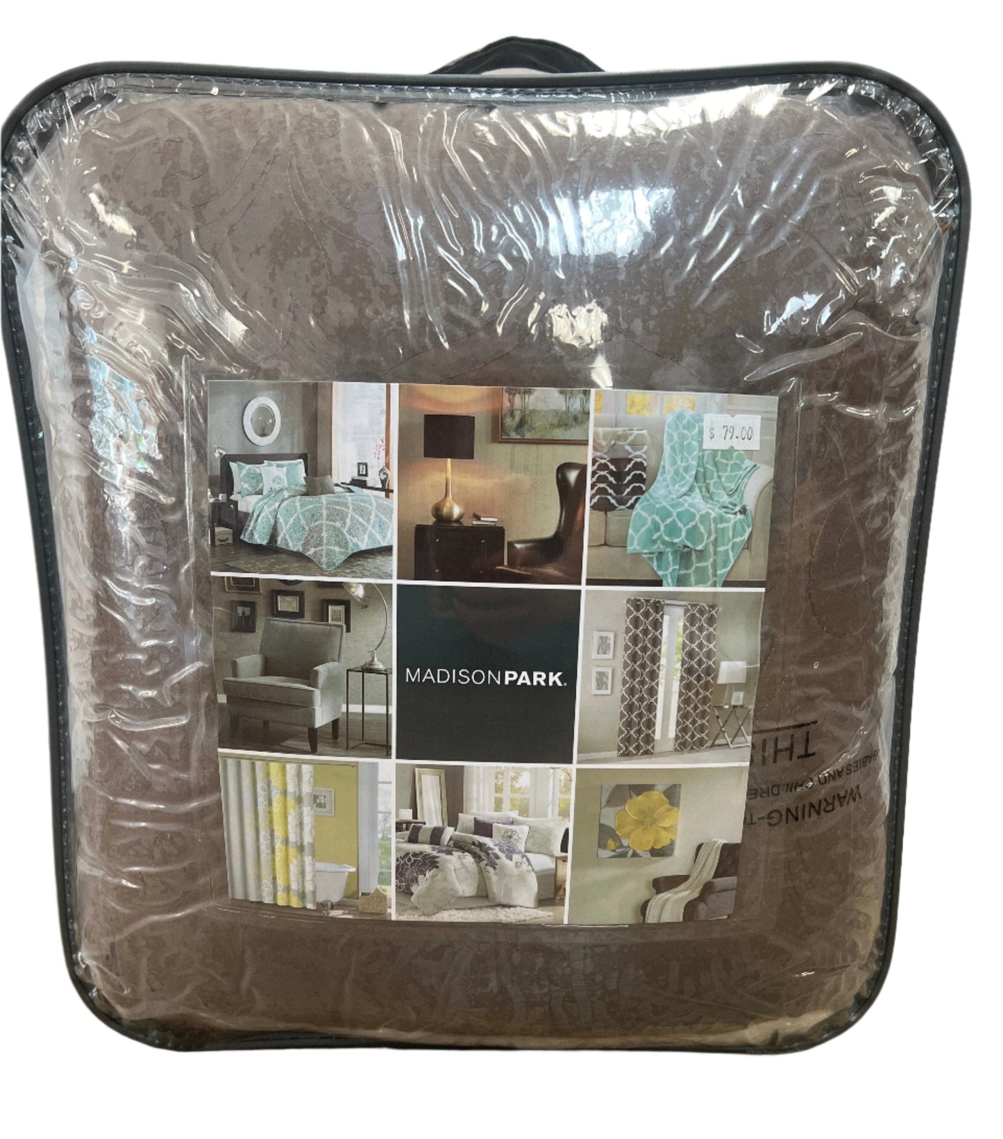 Full/Queen Madison Park Attingham 7pc Quilt Set - Beige