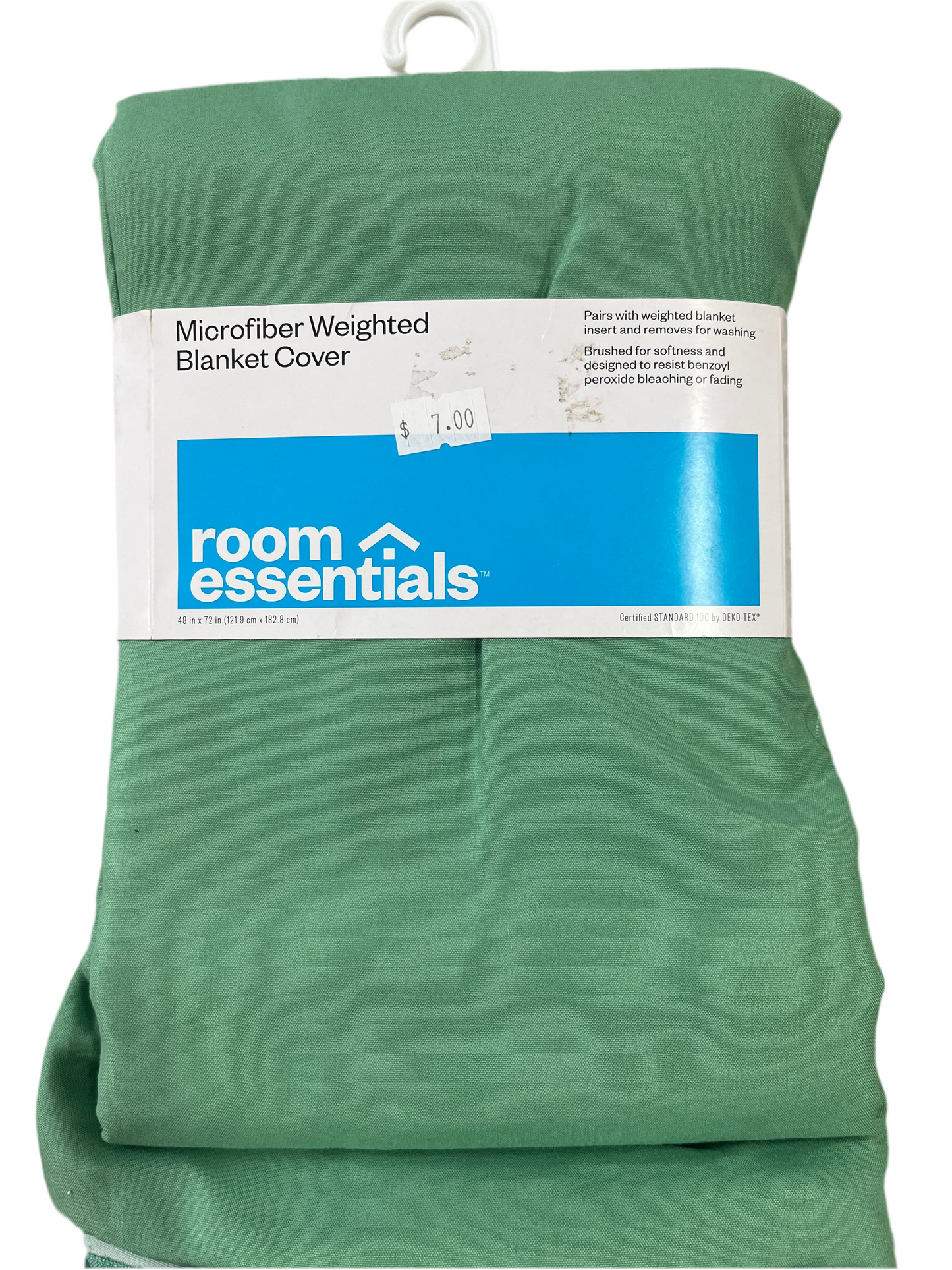 Microfiber Weighted Blanket Cover - Green