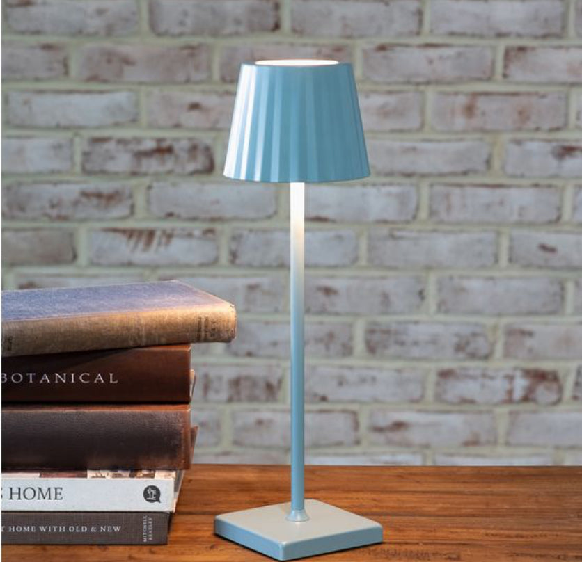 15" Rechargeable Blue LED Lamp