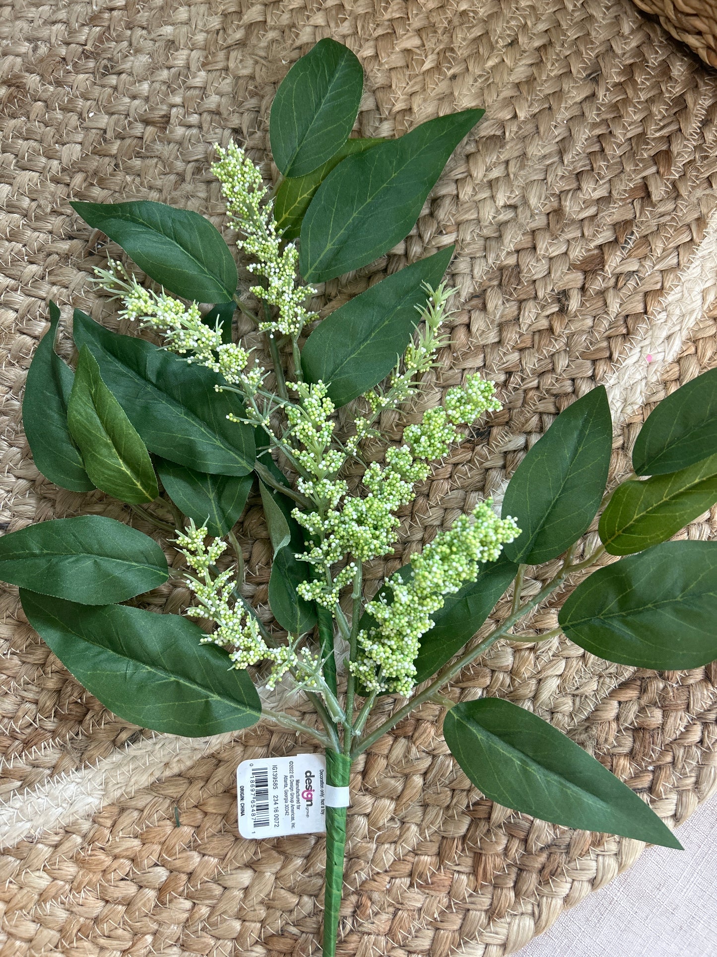 White Flowering Greenery Stem