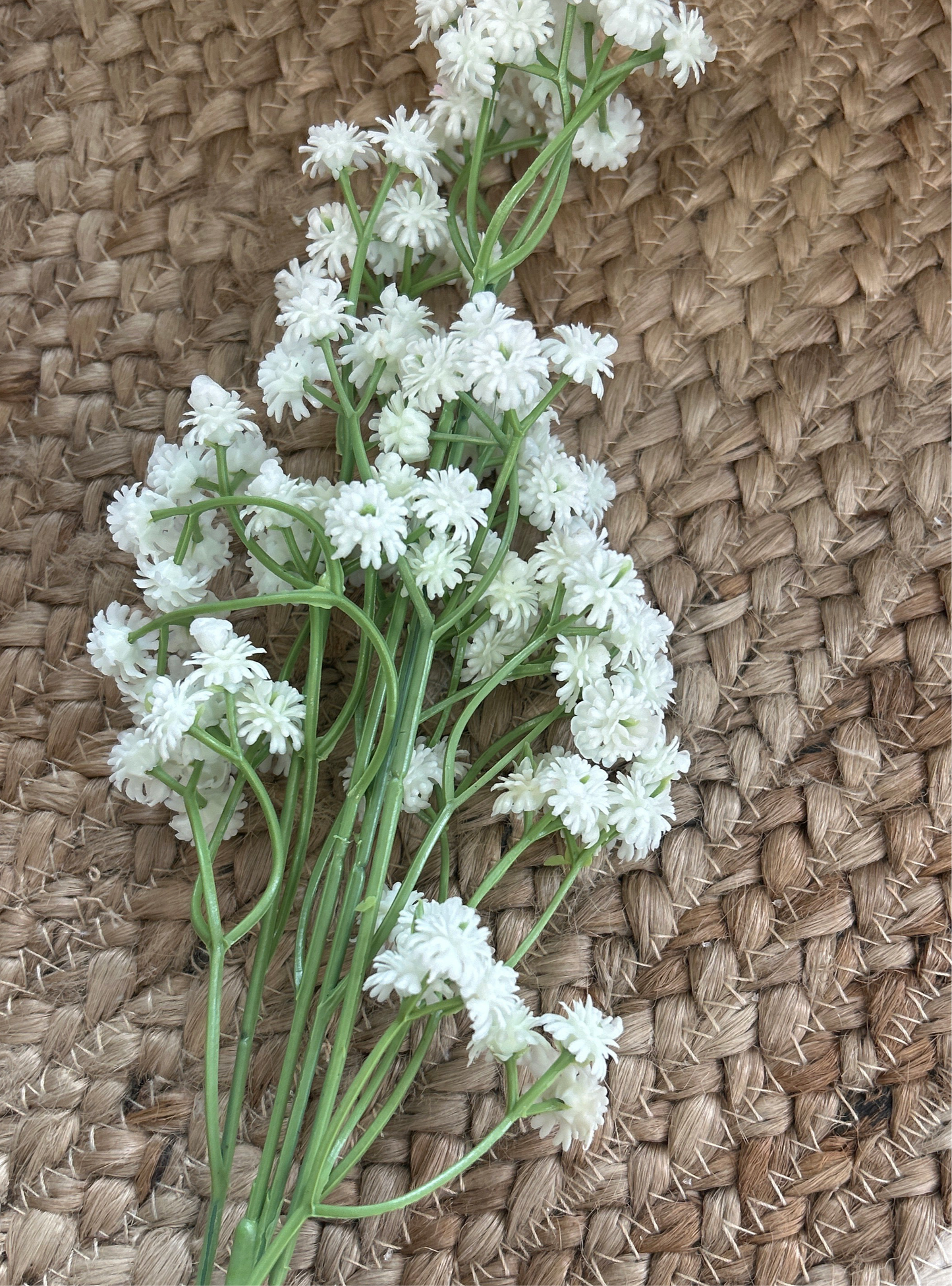 White Flower Greenery Stem