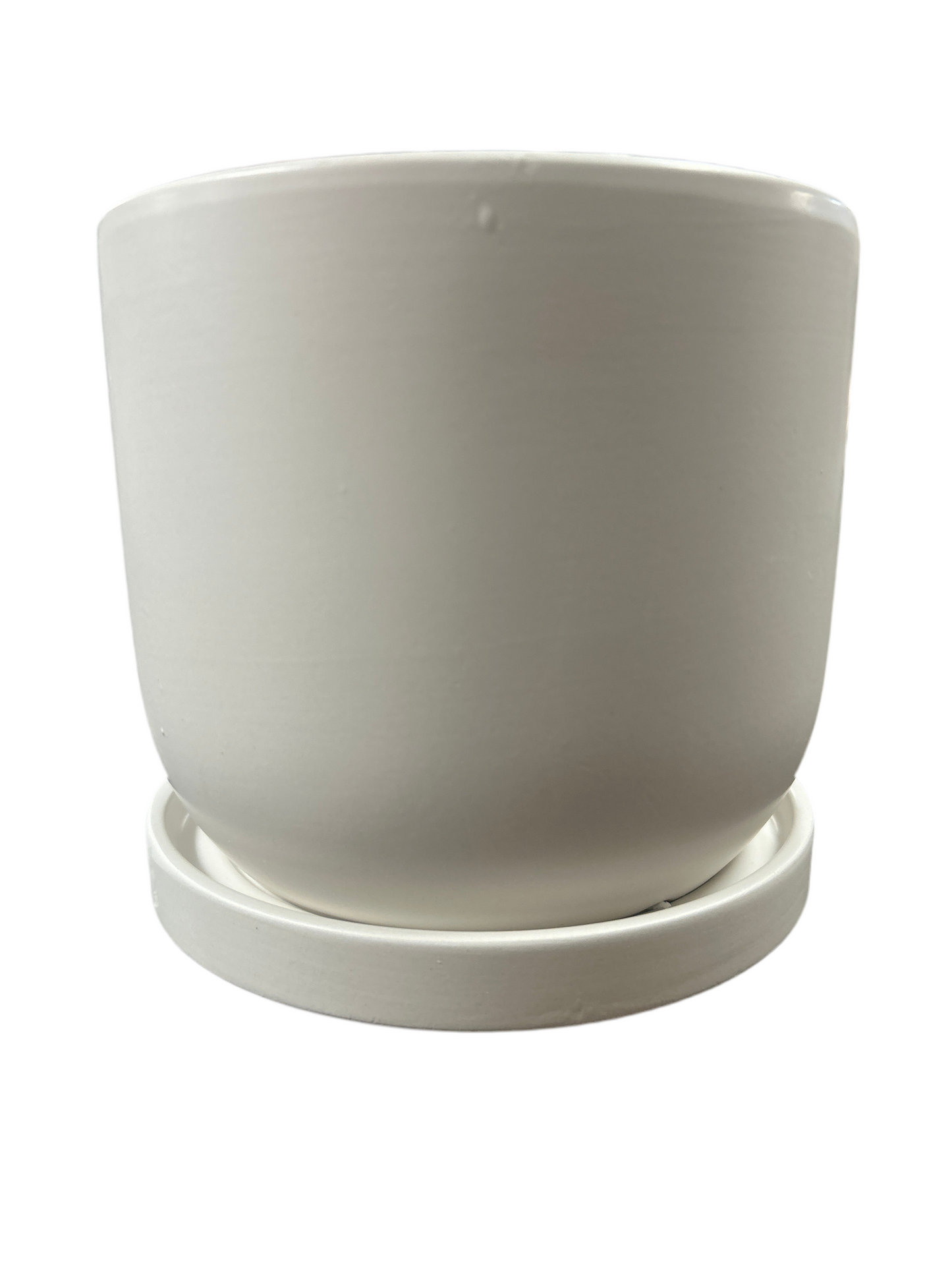 Ceramic Plant Pot - Creamy White