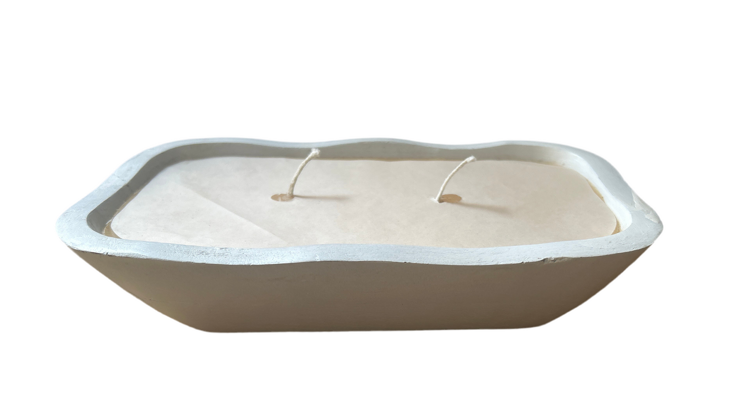 Petite Wood Bowl Candle