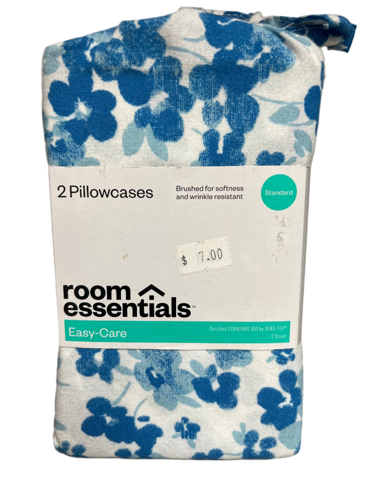 Standard Easy Care Printed Floral Pillowcase Set - Room Essentials