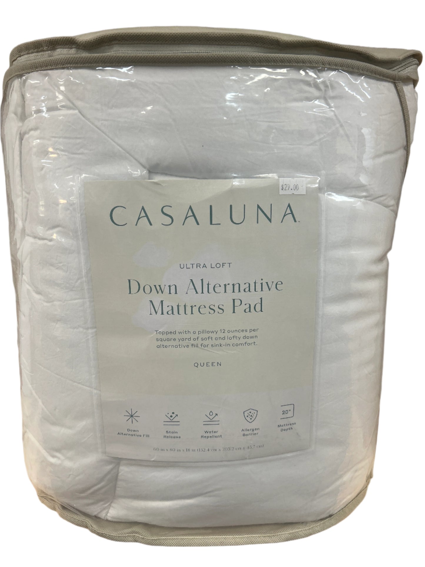 Casaluna Down Alternative Mattress Pad - Queen