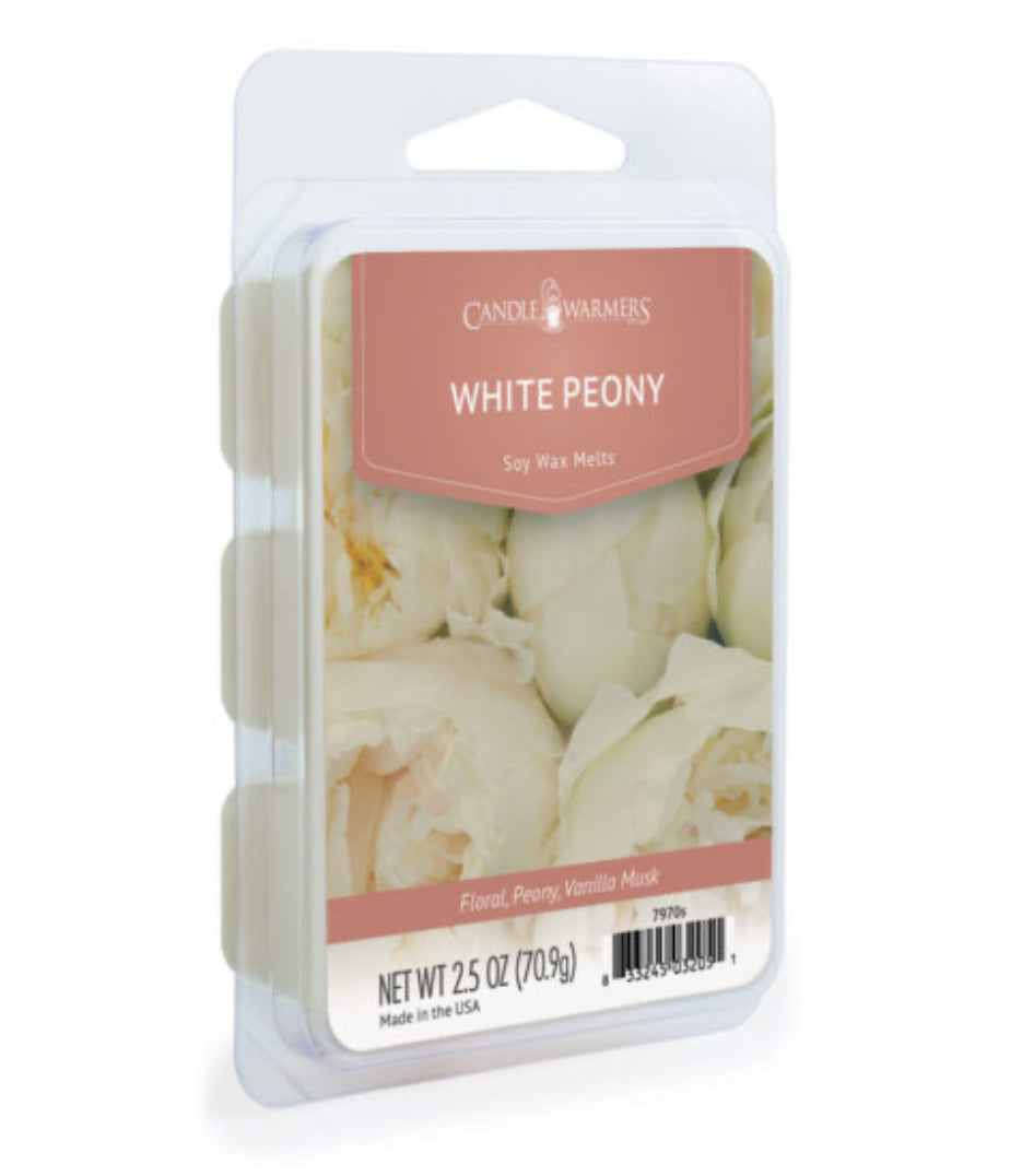 2.5oz Wax Melt White Peony