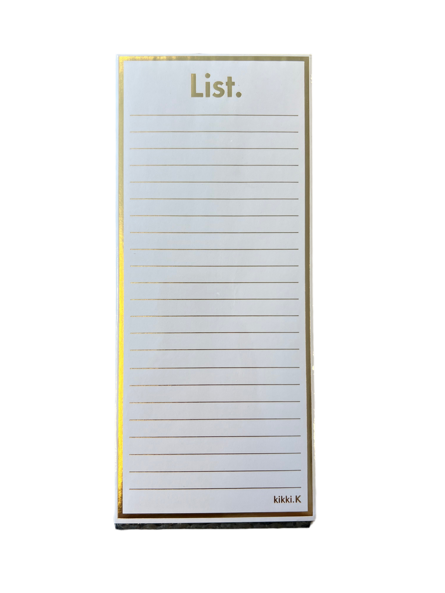 Kikki. K Gold To Do List Essentials