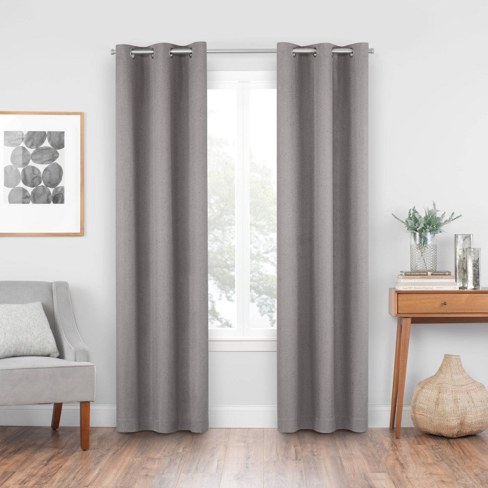 42" x 108" Eclipse Blackout Windsor Window Curtain Panel Set of 2