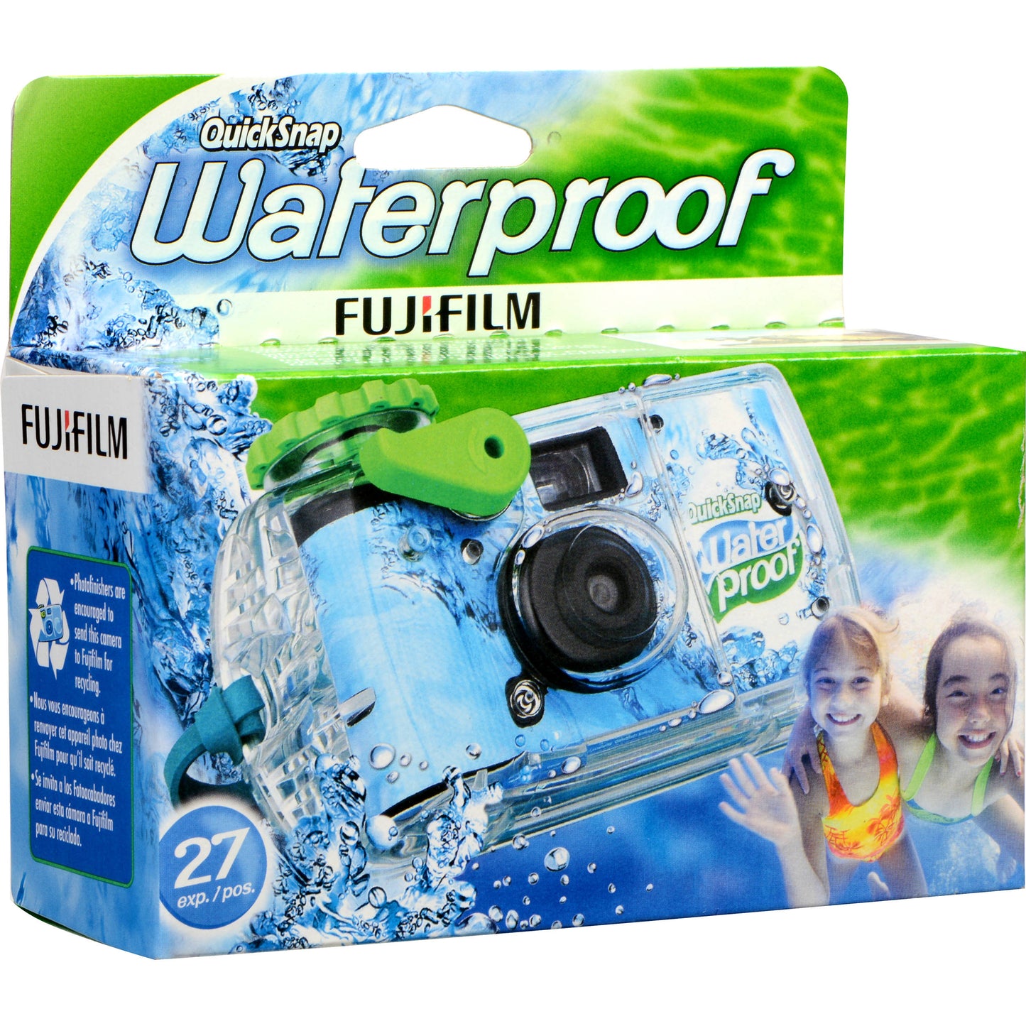 FUJIFILM QuickSnap Marine 800 Waterproof 35 Mm Single-Use Disposable Camera