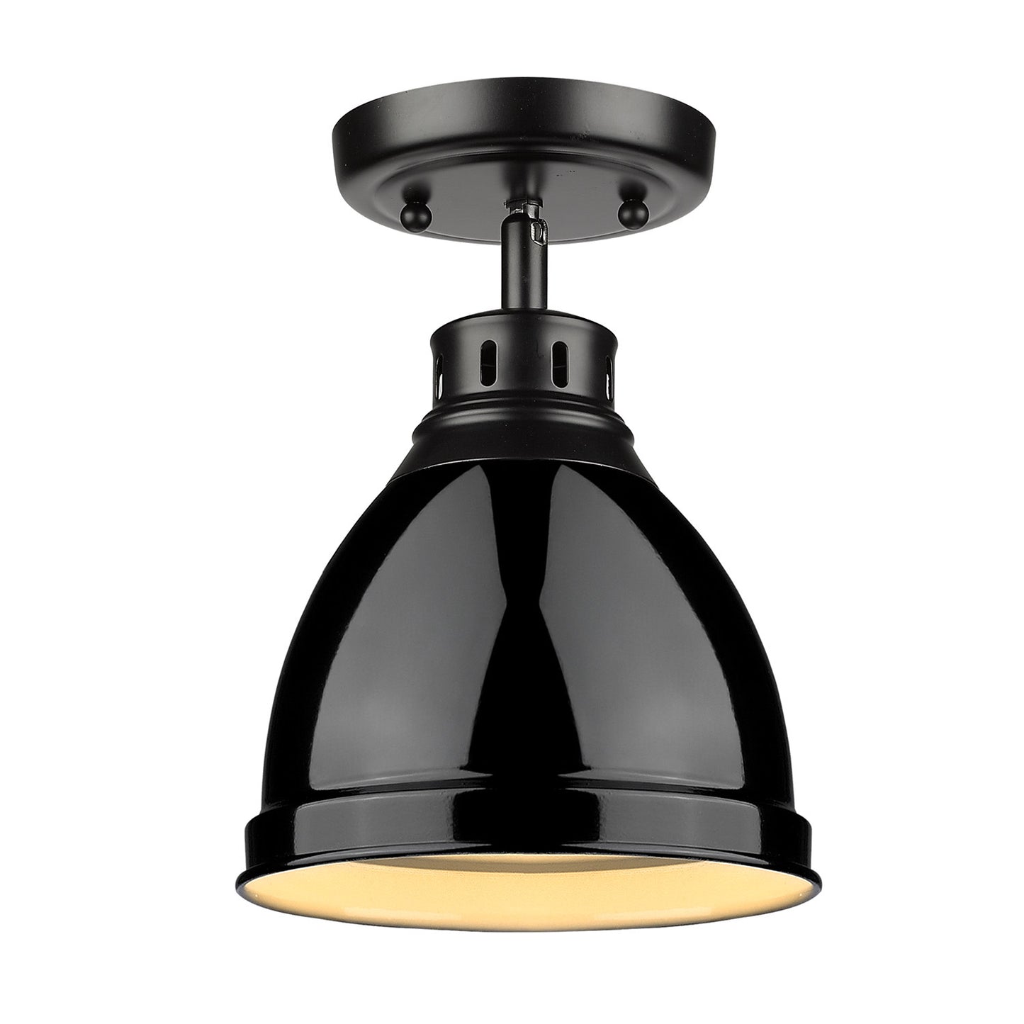 12” Golden Lighting Duncan Semi Flush Mount