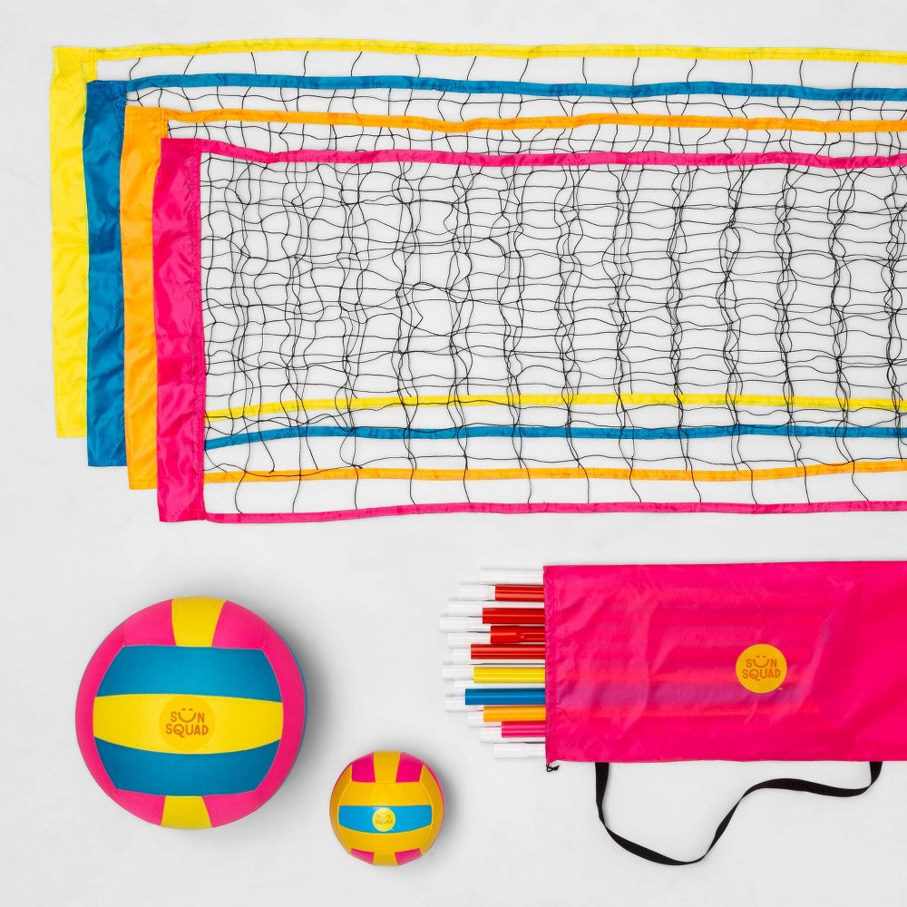 Matrix Ball Lawn Volleyball Sports Set - Sun Squad