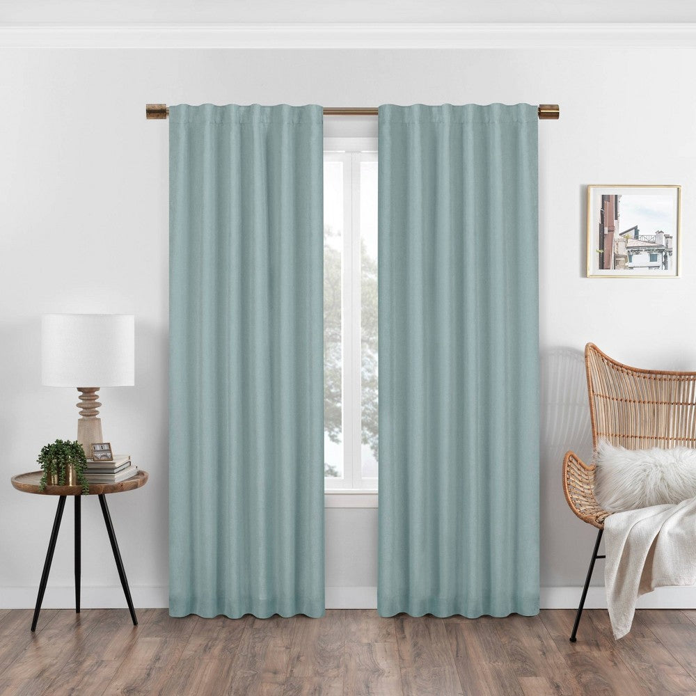 50”x63” Eclipse Nora Solid Blackout Window Panel - 1 Panel