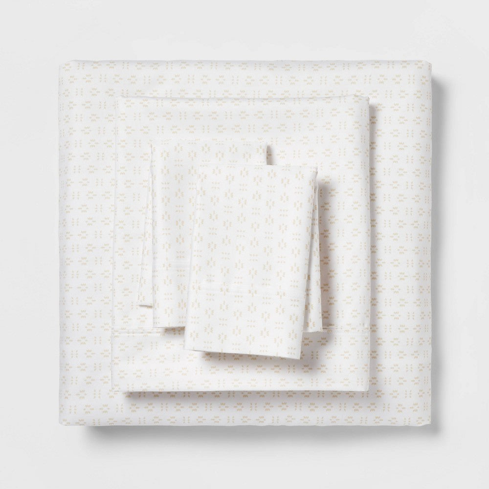 Full Printed Performance 400 Thread Count Sheet Set Arneda - Threshold