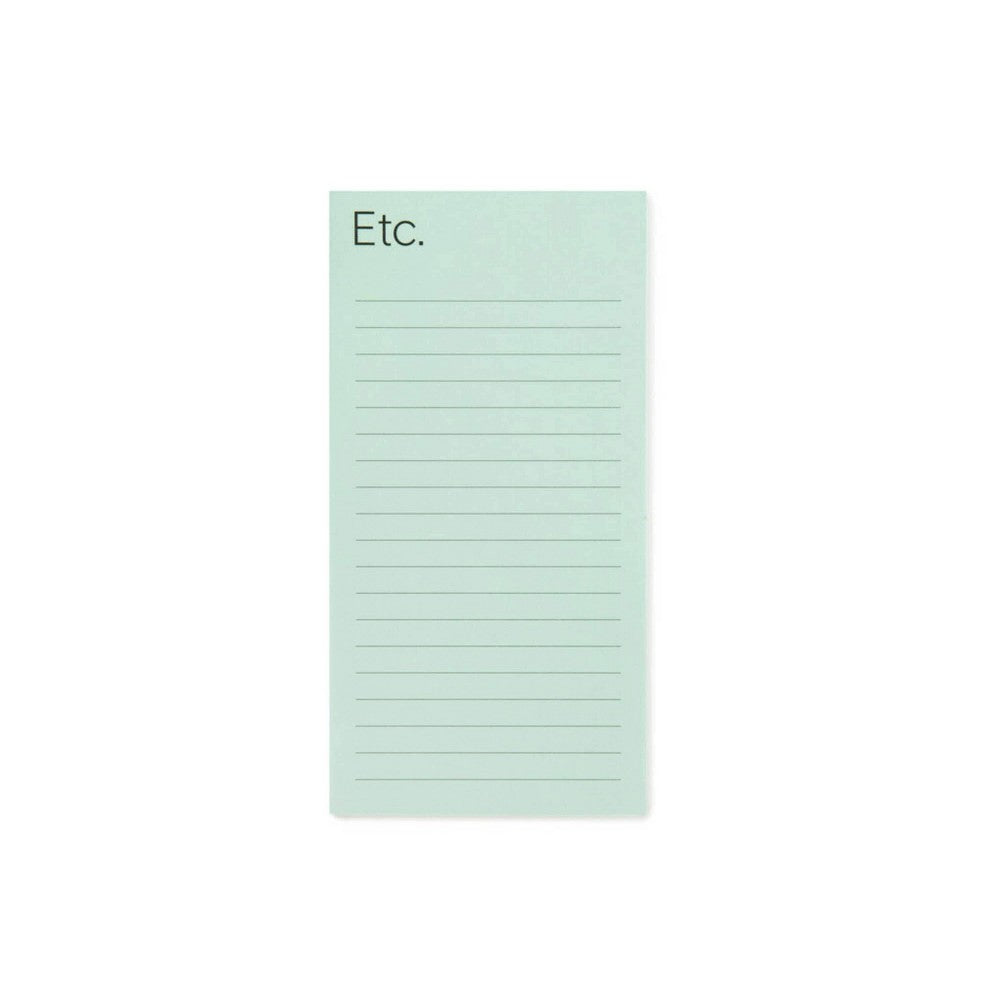 Post-it Etc. List Notepad 100 Sheets - Blue