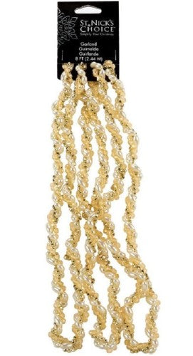 Dyno Glamour Bead Bead Garland Silver/Gold Plastic