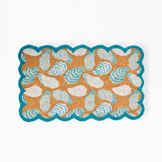 Door Mat | Scalloped Oyster Bay