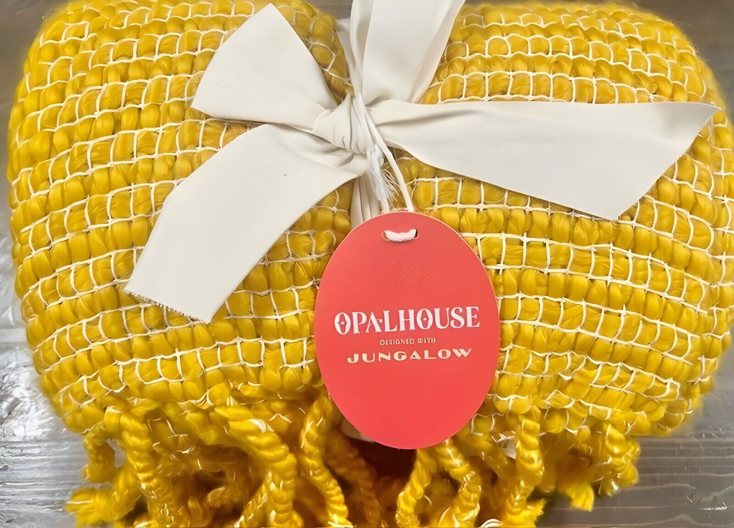 Textured Woven Throw Blanket Gold - Opalhouse Jungalow