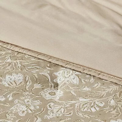 Floral Print Traditional Cotton Voile Lofty Quilt Full/Queen - Threshold