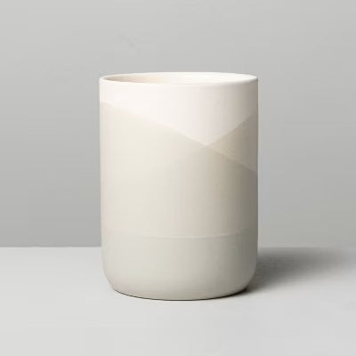 Salt Dipped Ceramic Candle - Hearth & Hand