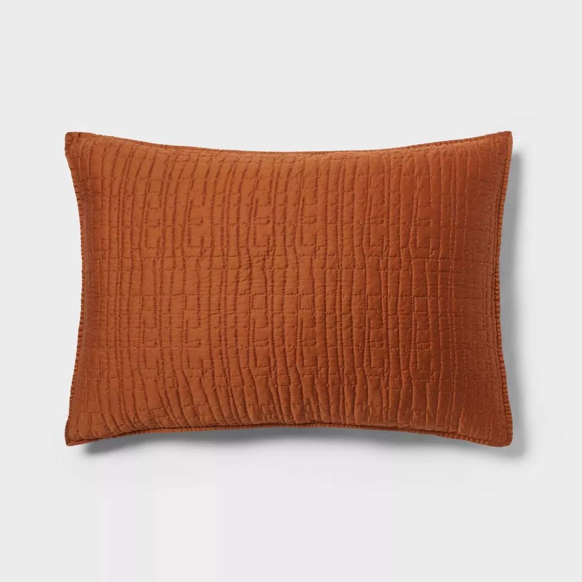Tencel Copper Quilt Sham - King