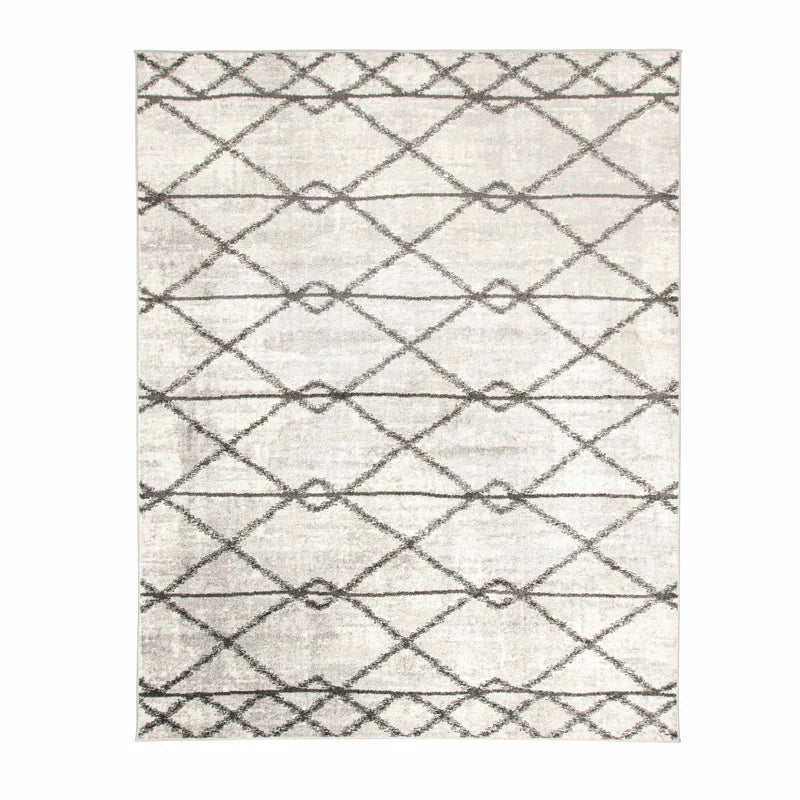 Aneela Tribal Diamond Geometric 7'10" x 10' Area Rug