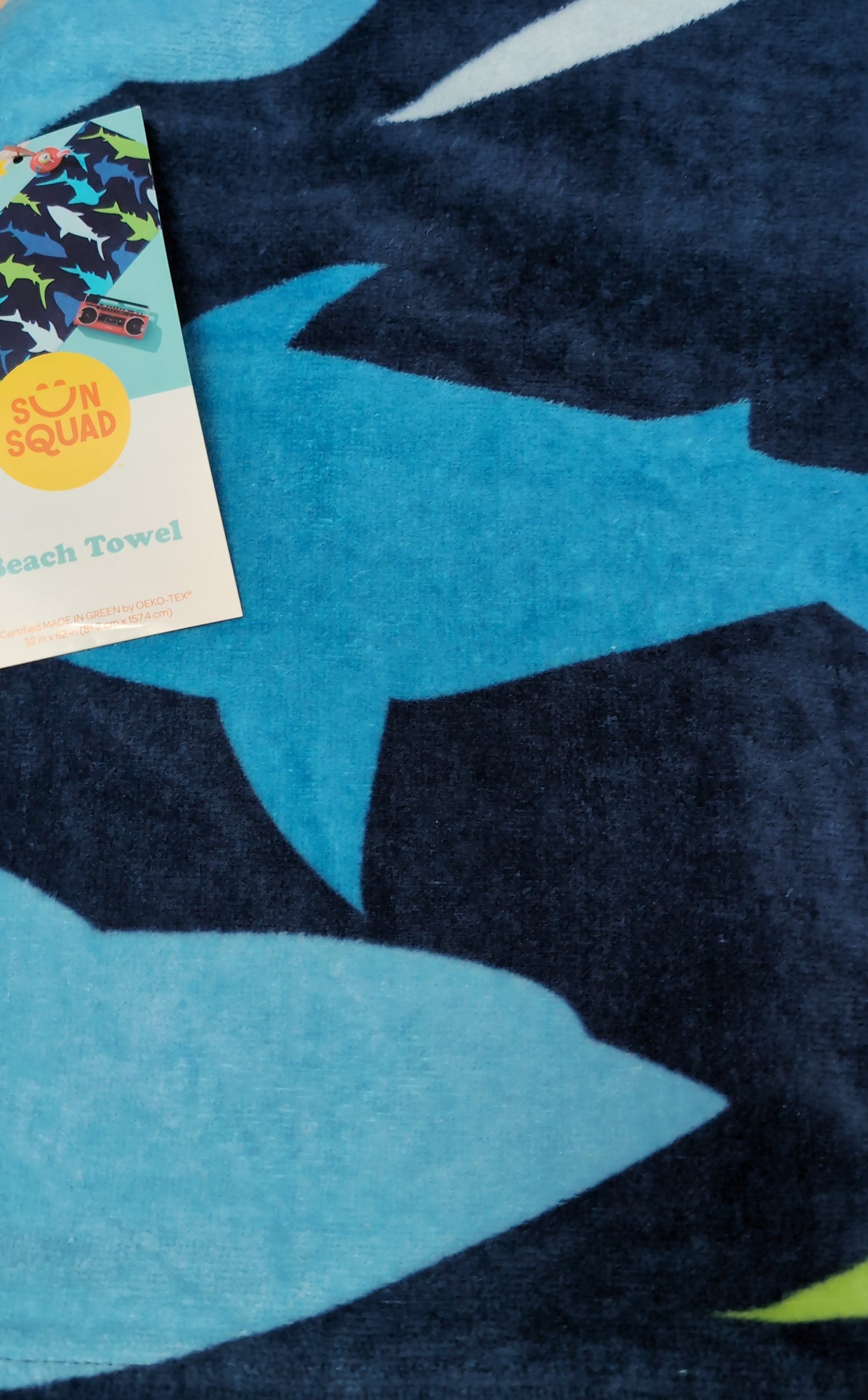 Shark Beach Towel - Sun Squad