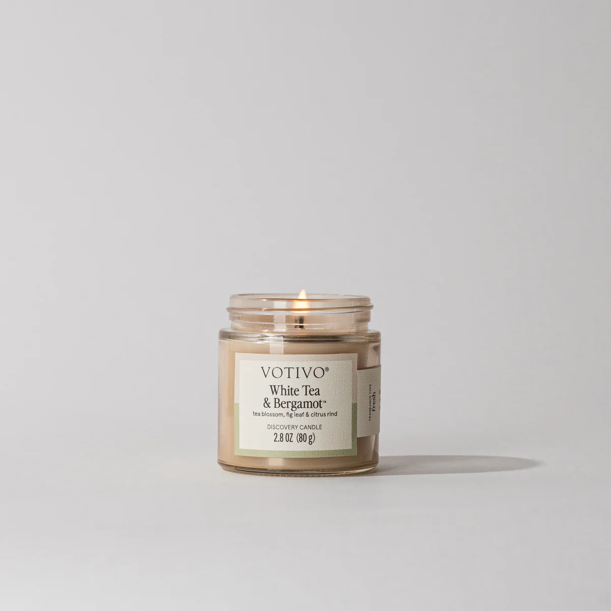 Votivo White Tea & Bergamot Discovery Candle