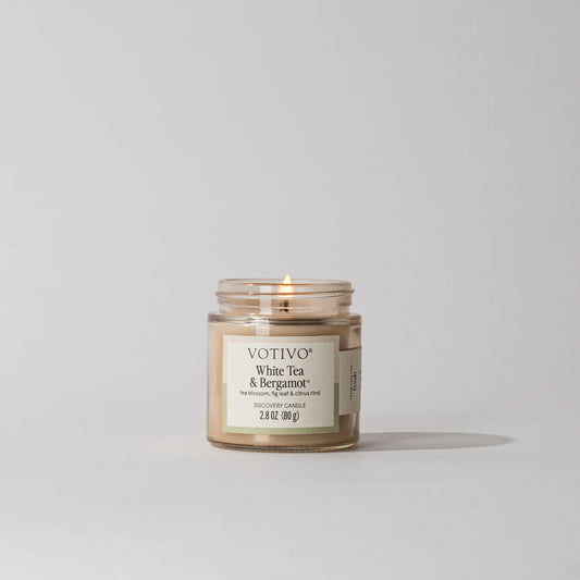 Votivo White Tea & Bergamot Discovery Candle