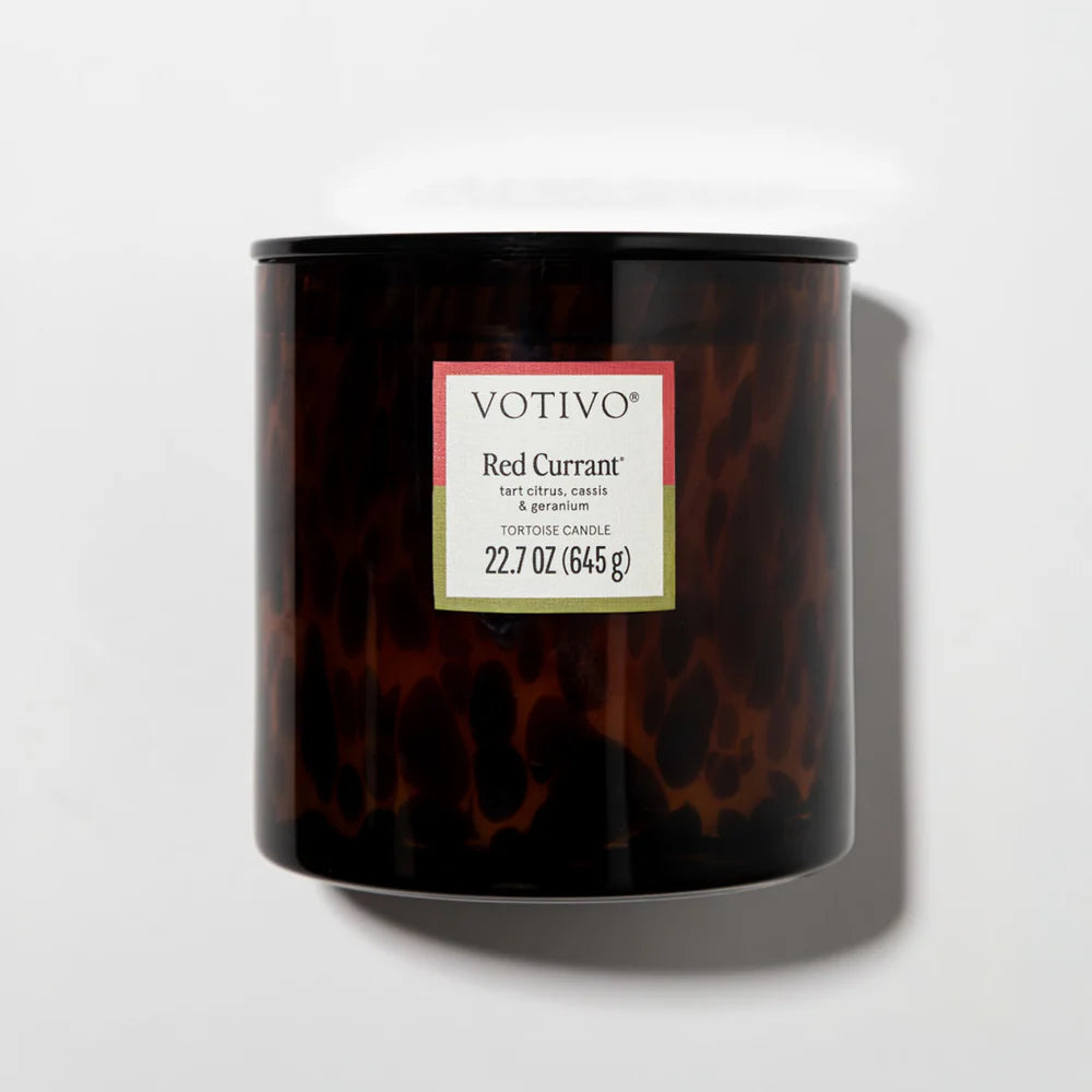 Votivo Red Currant Tortoise Candle