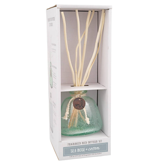 Windward Reed Diffuser: Sea Rose & Cotton